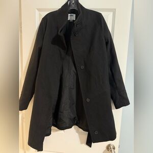 Old Navy Maternity Black Dress Coat